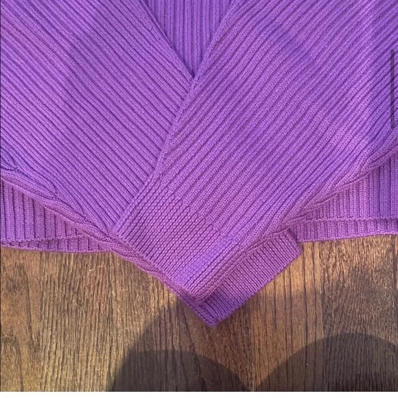 Tibi Ribbed Turtleneck Sweater - Picture 4 of 9